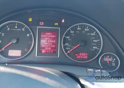 2007 Audi A4 2.0T Avant from USA, damaged, VIN WAUKF78E87A169992